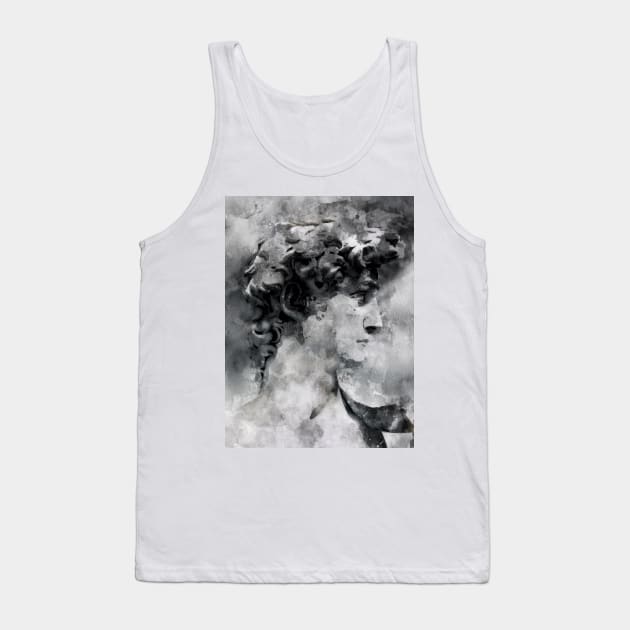 Dramabite Watercolor David Michalengelo Tank Top by dramabite